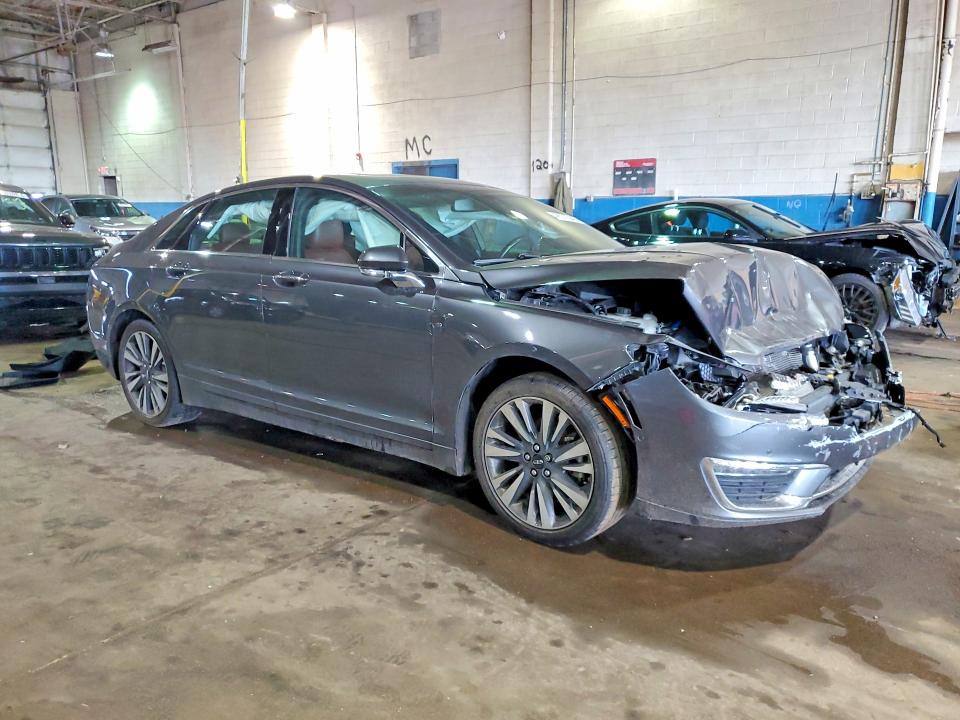 2020 Lincoln Mkz VIN 3LN6L5F93LR611709 COPART salvage auction — FRONT END, Mi - Certificate Of Title, sold $1,200 on 2026-07-21 (photo 4)
