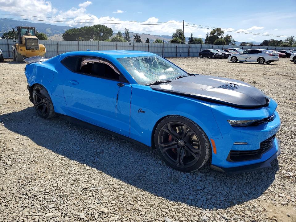2022 Chevrolet Camaro VIN 1G1FF1R78N0135063 COPART salvage auction — REAR END, Ca - Salvage Certificate, sold $11,800 on 2026-07-02 (photo 4)