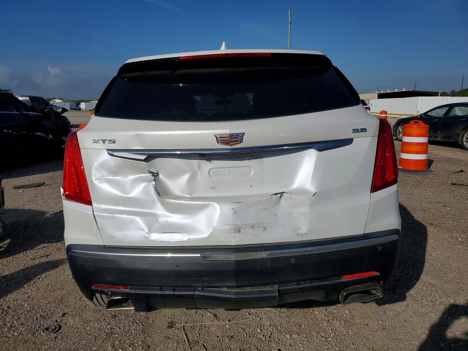 2018 Cadillac Xt5 VIN 1GYKNARS5JZ242276 COPART salvage auction — FRONT END, Tx - Salvage Vehicle Title, sold $100 on 2026-07-02 (photo 6)
