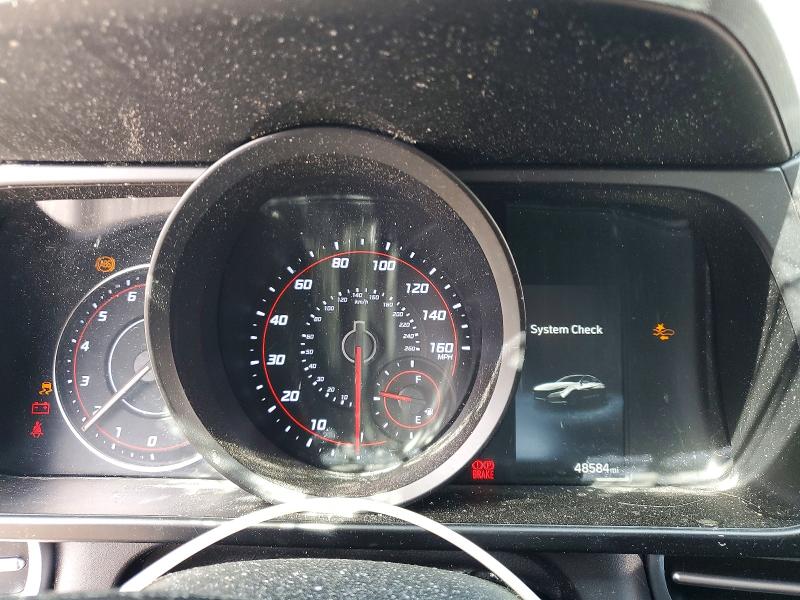 2023 Hyundai Elantra VIN KMHLM4AG4PU578895 COPART salvage auction — FRONT END, Va - Cert Of Title - Salvage, sold $2,000 on 2026-07-14 (photo 9)