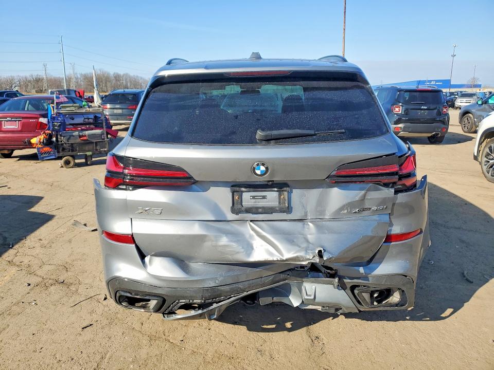 2024 BMW X5 VIN 5UX23EU04R9V24671 COPART salvage auction — REAR END, Mi - Certificate Of Title, sold $34,500 on 2026-07-02 (photo 6)