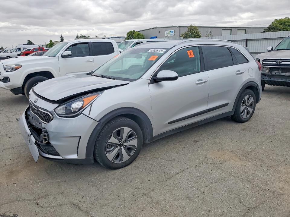 2017 Kia Niro VIN KNDCB3LC2H5090345 COPART salvage auction — FRONT END, Ca - App For Dup Clean Or Ac, sold $650 on 2026-07-31 (photo 1)