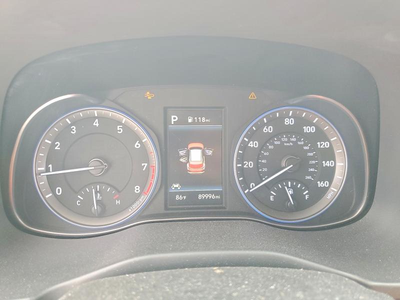 2021 Hyundai Kona VIN KM8K5CA53MU734230 COPART salvage auction — FRONT END, Tx - Salvage Vehicle Title, sold $200 on 2026-07-21 (photo 9)