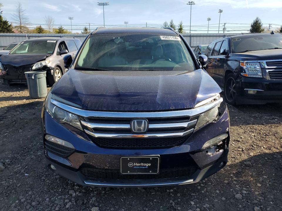 2017 Honda Pilot VIN 5FNYF6H92HB100668 COPART salvage auction — FRONT END, Md - Cert Of Salvage > 75% Damage, sold $4,600 on 2026-07-20 (photo 5)