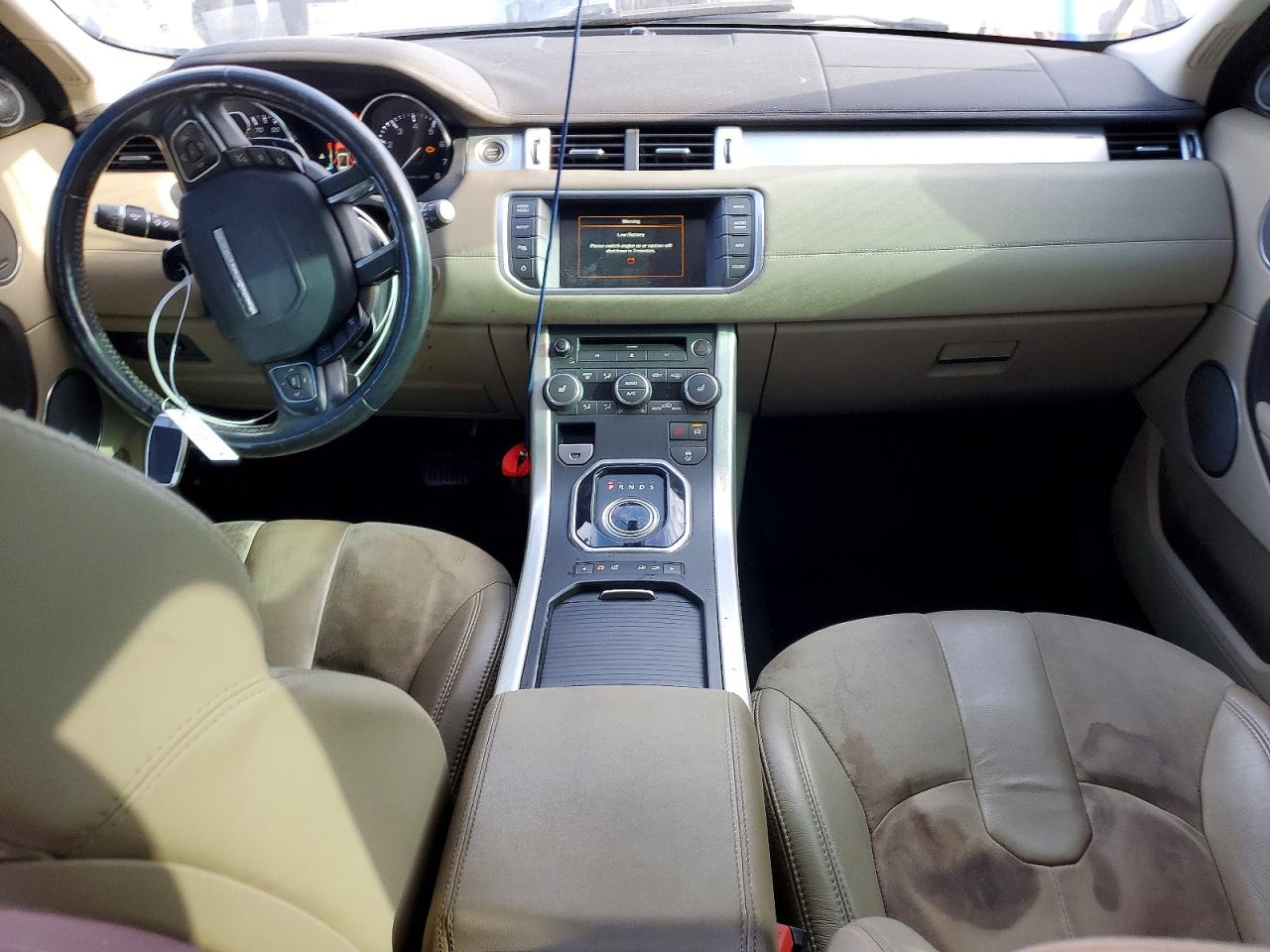 2015 Land Rover Range Rover Evoque VIN SALVN2BGXFH039792 COPART salvage auction — Front End, FL - CERTIFICATE OF TITLE, sold $2,100 on 2026-07-03 (photo 8)