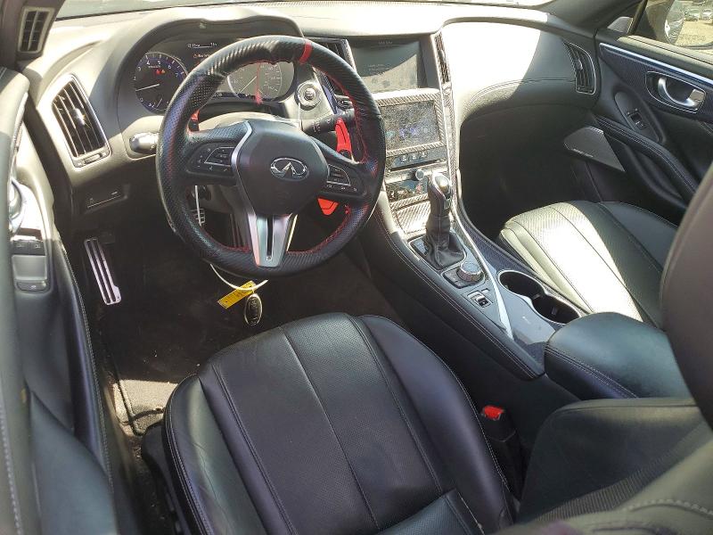 2018 Infiniti Q60 VIN JN1FV7EK4JM530824 COPART salvage auction — FRONT END, Salvage Title, sold $13,000 on 2026-08-11 (photo 8)