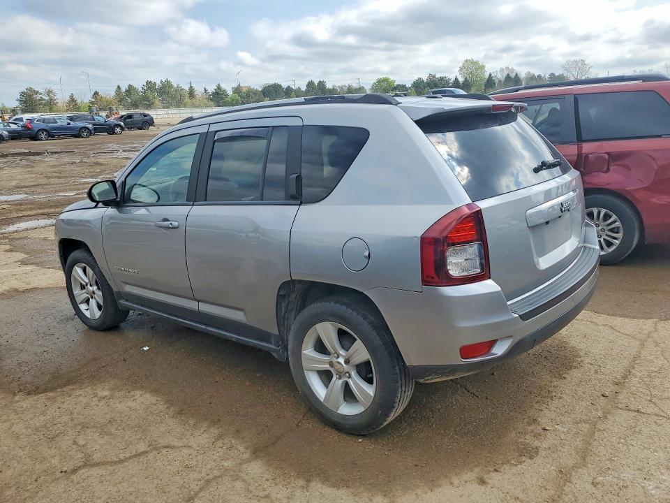 2016 Jeep Compass VIN 1C4NJCBA8GD512599 COPART salvage auction — SIDE, Il - Certificate Of Title, sold $450 on 2026-07-02 (photo 2)