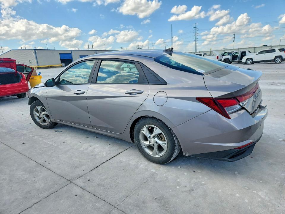 2023 Hyundai Elantra VIN KMHLL4AG3PU547639 COPART salvage auction — SIDE, Ok - Cert Of Title-Salvage, sold $2,300 on 2026-07-10 (photo 2)