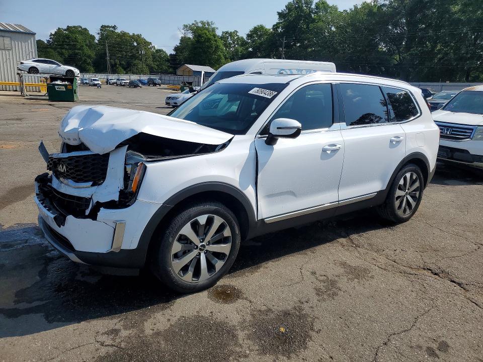 2022 Kia Telluride VIN 5XYP34HC7NG235640 COPART salvage auction — FRONT END, Al - Cert Of Title-Salvage Title, sold $5,900 on 2026-07-13 (photo 1)