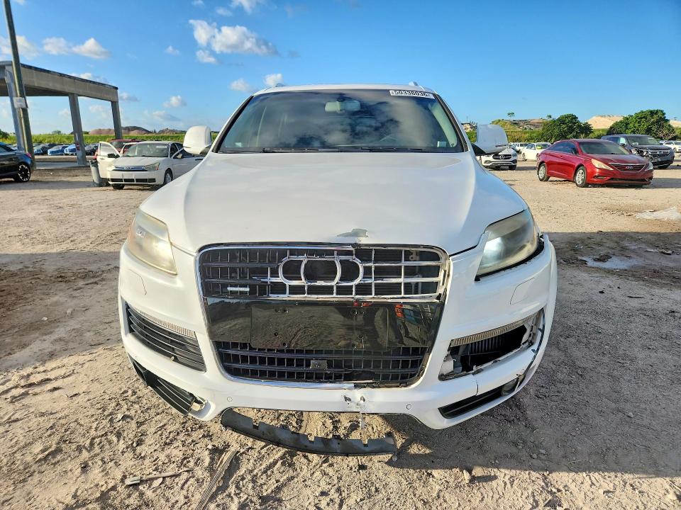 2009 Audi Q7 VIN WA1CM74L39D032259 COPART salvage auction — FRONT END, Fl - Cert Of Title Slvg Rebuildable, sold $250 on 2026-07-21 (photo 5)