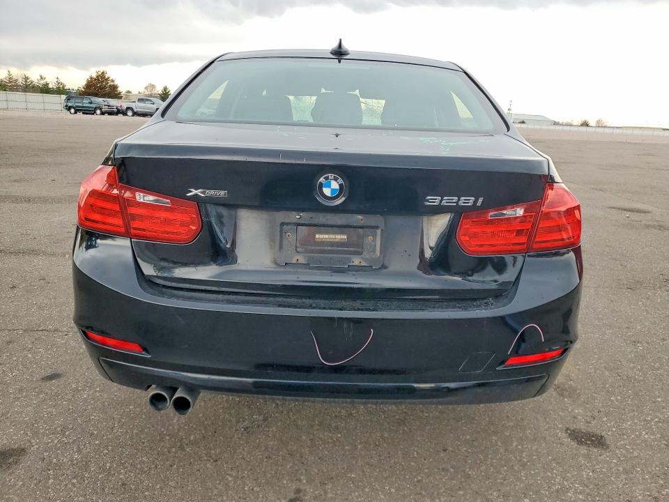 2015 BMW 3 series VIN WBA3B5G56FNS13288 COPART salvage auction — FRONT END, MN - CERT OF TITLE-SALVAGE, sold $2,000 on 2026-08-11 (photo 6)