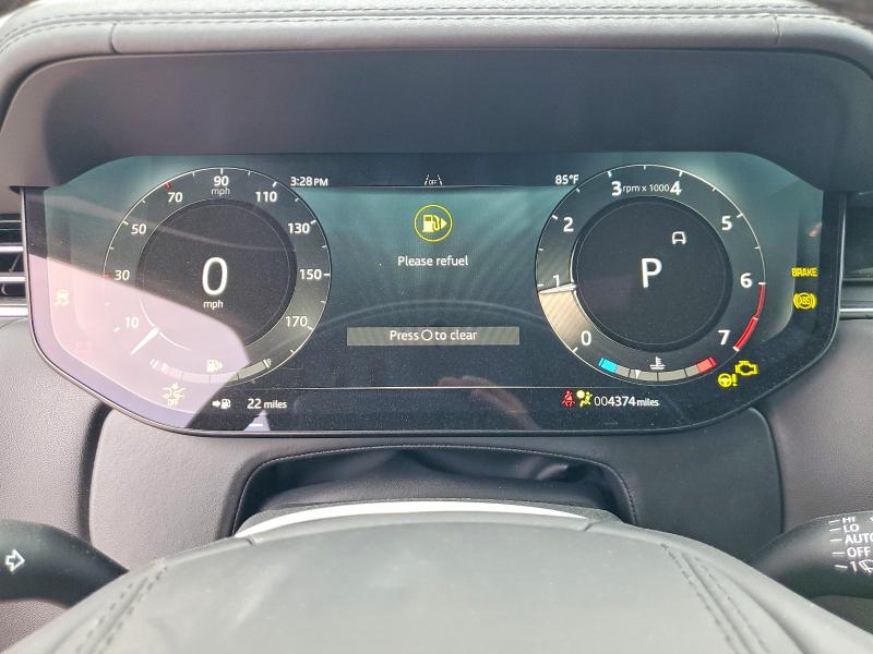 2025 Land rover RANGE ROVER VIN SALKPBFU8SA290259 COPART salvage auction — SIDE, Tx - Salvage Vehicle Title, sold $68,000 on 2026-07-02 (photo 9)