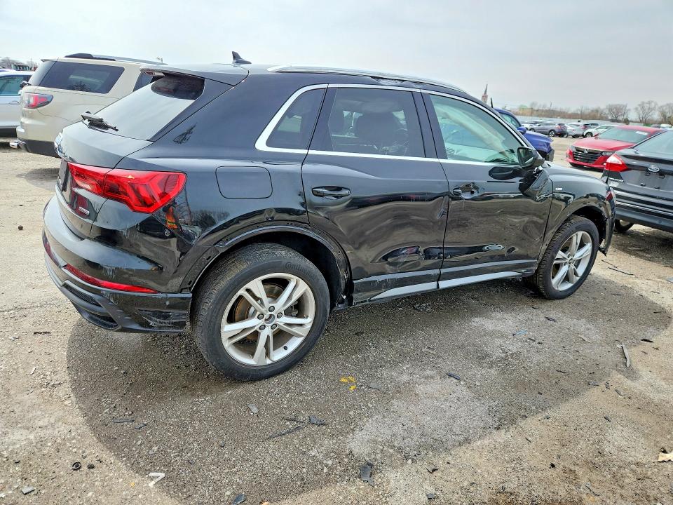 2021 Audi VIN WA1EECF33M1059953 COPART salvage auction — FRONT END, Il - Certificate Of Title, sold $11,500 on 2026-07-20 (photo 3)