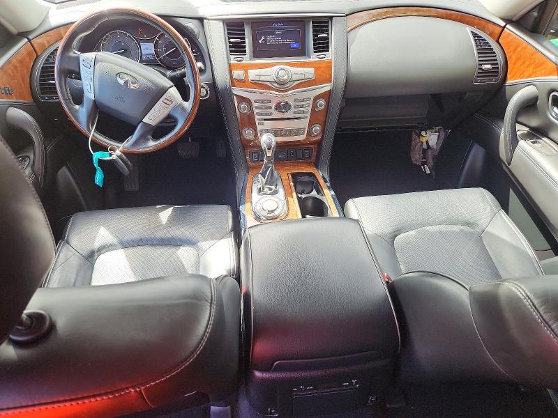 2018 Infiniti Qx80 VIN JN8AZ2NF4J9662975 COPART salvage auction — MINOR DENT/SCRATCHES, Or - Salvage Title Certificate, sold $7,800 on 2026-07-08 (photo 8)
