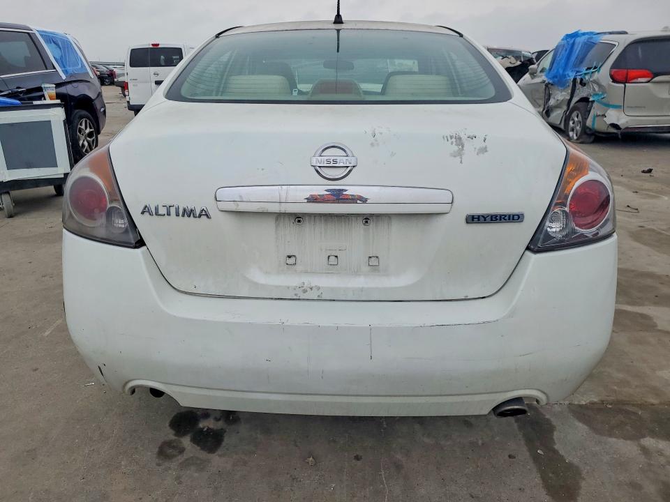 2009 Nissan Altima hybrid VIN 1N4CL21E69C128903 COPART salvage auction — FRONT END, TX - SALVAGE VEHICLE TITLE (P), sold $300 on 2026-07-09 (photo 6)