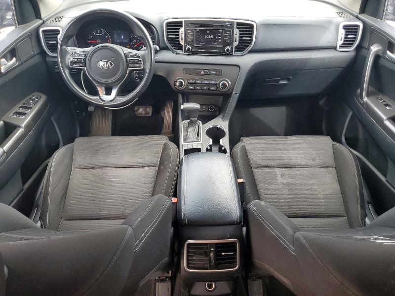 2018 Kia Sportage VIN KNDPM3AC4J7318662 COPART salvage auction — FRONT END, Tx - Salvage Vehicle Title, sold $2,100 on 2026-07-06 (photo 8)