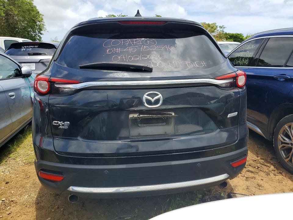 2018 Mazda Cx-9 VIN JM3TCBDY2J0225951 COPART salvage auction — SIDE, Hi - Certificate Of Salvage, sold $3,050 on 2026-07-27 (photo 6)