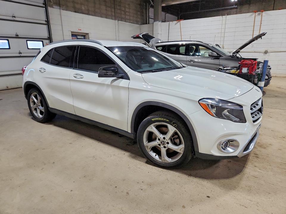 2018 Mercedes-benz Gla-klasse VIN WDCTG4GB6JJ519146 COPART salvage auction — SIDE, Mn - Cert Of Title-Salvage, sold $4,050 on 2026-07-07 (photo 4)