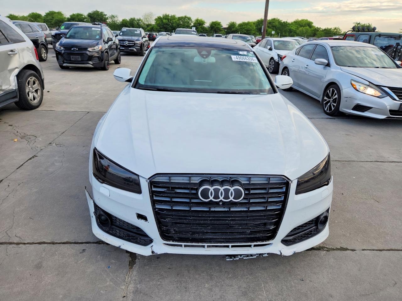 2017 Audi A8 VIN WAU43AFD3HN016133 COPART salvage auction — Front End, TX - CERTIFICATE OF TITLE (P), sold $1,950 on 2026-07-09 (photo 5)