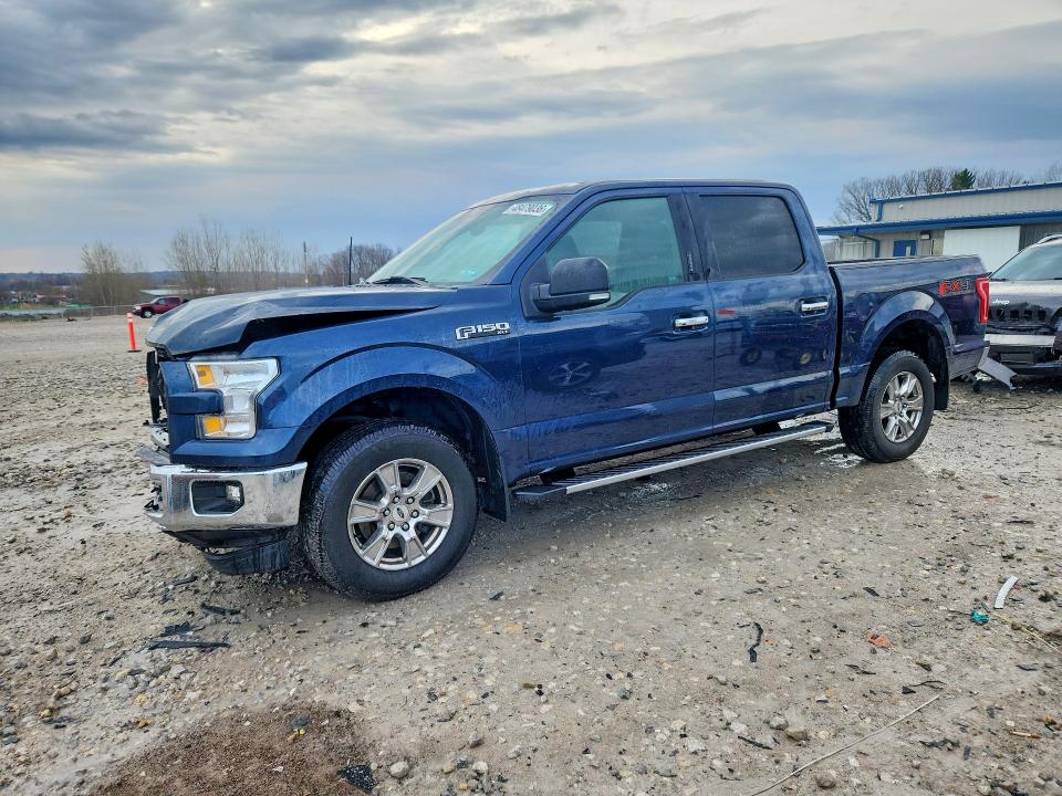 2016 Ford F-150 VIN 1FTEW1EF9GFD27897 COPART salvage auction — FRONT END, Mi - Certificate Of Title, sold $9,900 on 2026-07-02 (photo 1)