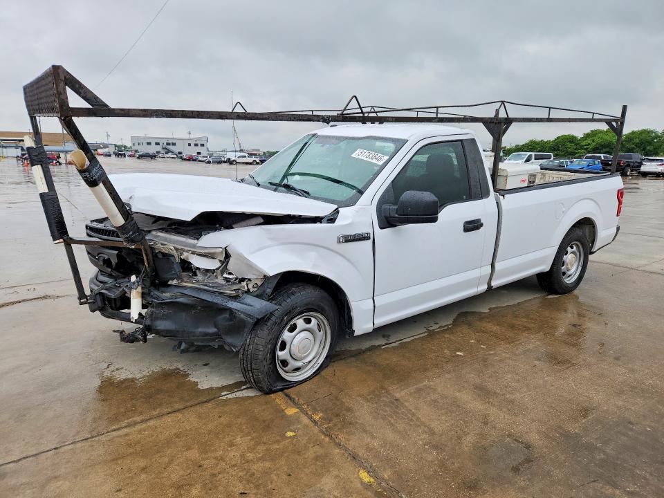 2018 Ford VIN 1FTMF1CB7JKF26568 COPART salvage auction — FRONT END, Tx - Salvage Vehicle Title, sold $1,250 on 2026-07-09 (photo 1)