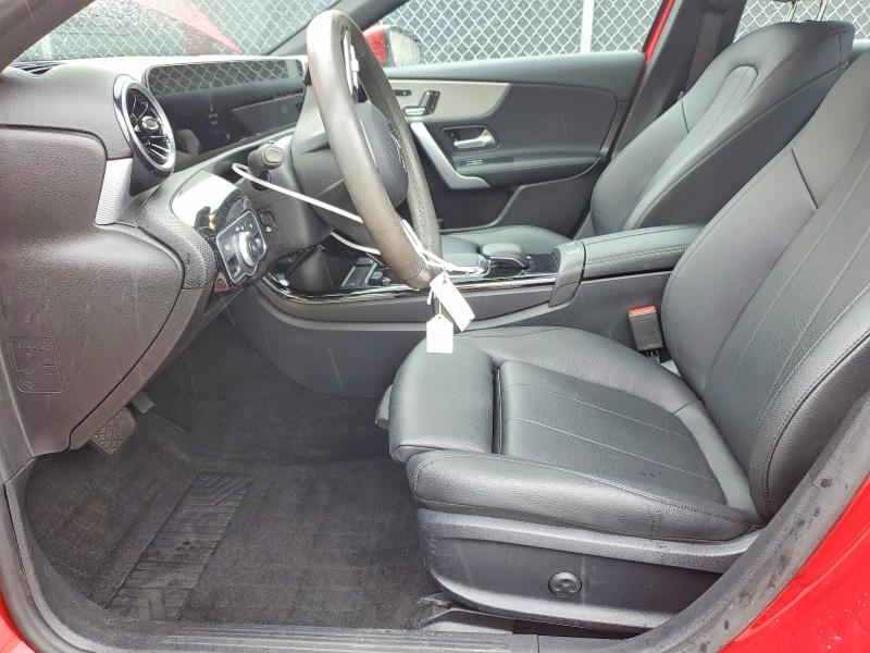 2020 Mercedes-benz A-klasse VIN WDD3G4FB4LW039481 COPART salvage auction — UNDERCARRIAGE, Mi - Certificate Of Title, sold $5,200 on 2026-07-28 (photo 7)