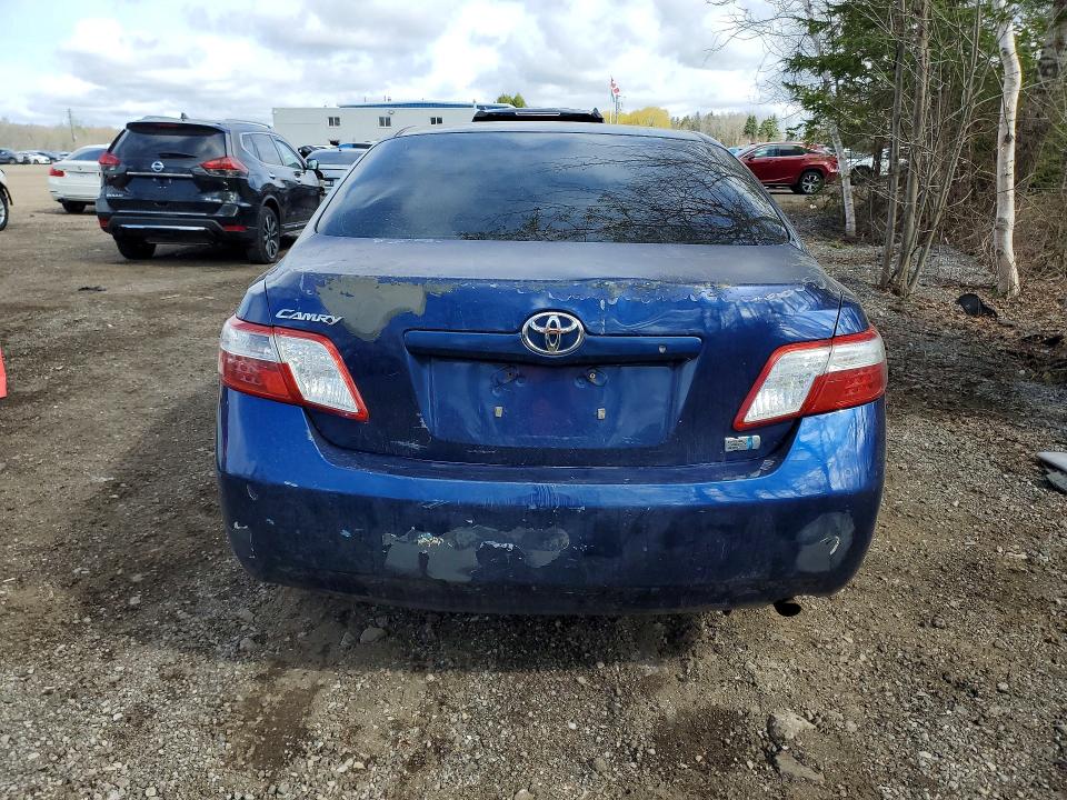 2007 Toyota Camry hybrid VIN JTNBB46K873001243 COPART salvage auction — SIDE, ON - PERMIT NO BRAND - UNFIT, sold $825 on 2026-07-16 (photo 6)