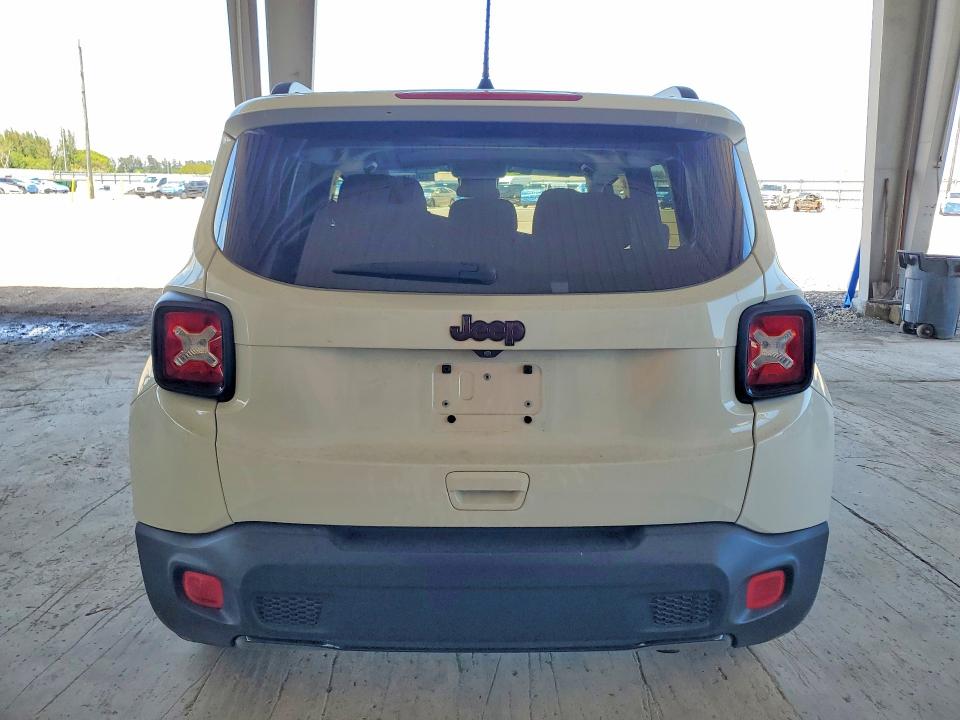 2018 Jeep Renegade VIN ZACCJABB0JPH00238 COPART salvage auction — FRONT END, Salvage Title, sold $1,650 on 2026-07-15 (photo 6)