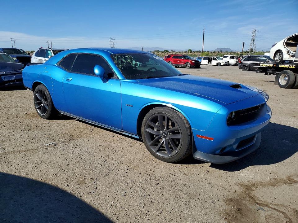 2019 Dodge Challenger VIN 2C3CDZBT5KH607172 COPART salvage auction — REAR END, Salvage Title, sold $11,200 on 2026-07-31 (photo 4)