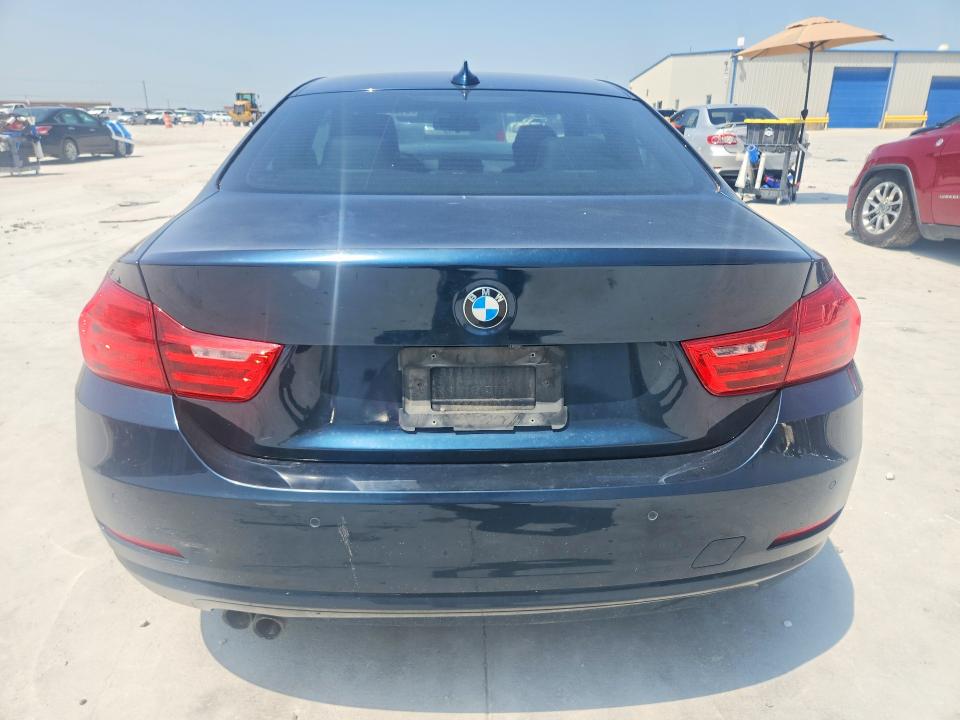 2015 BMW 4er VIN WBA3N3C50FK232518 COPART salvage auction — FRONT END, Tx - Salvage Vehicle Title, sold $1,850 on 2026-07-07 (photo 6)