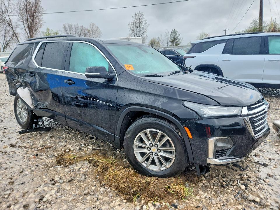 2023 Chevrolet Traverse VIN 1GNEVGKW6PJ235225 COPART salvage auction — ALL OVER, Mi - Scrap Certificate Of Title, sold $1,400 on 2026-07-09 (photo 4)