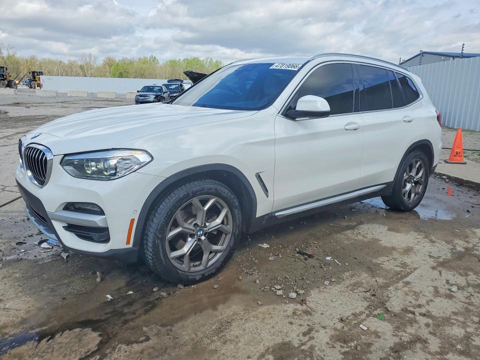 2021 BMW X3 VIN 5UXTY3C06M9E85427 COPART salvage auction — SIDE, Ky - Cert Of Title-Salvage, sold $9,400 on 2026-07-27 (photo 1)