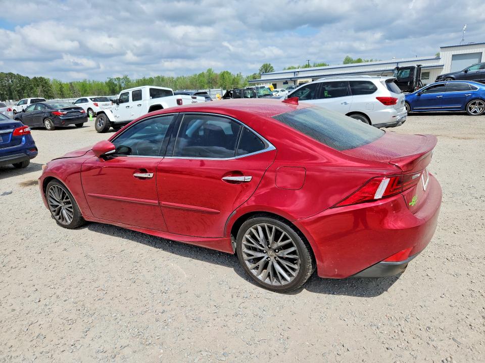 2014 Lexus Is VIN JTHCF1D2XE5010976 COPART salvage auction — FRONT END, NC - SALVAGE CERTIFICATE OF TITLE, sold $1,400 on 2026-07-27 (photo 2)