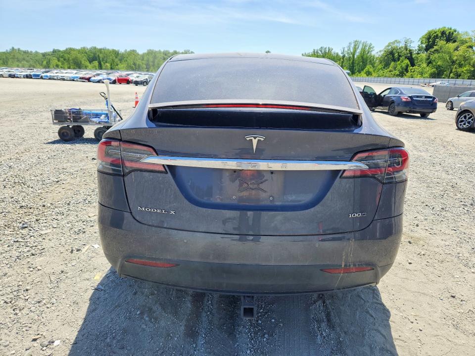 2018 Tesla Model x VIN 5YJXCAE22JF138437 COPART salvage auction — FRONT END, Sc - Cert Of Title-Salvage, sold $11,400 on 2026-07-27 (photo 6)