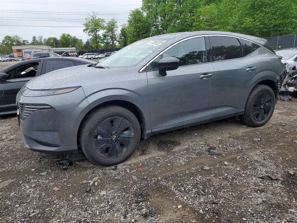2025 Nissan Murano VIN 5N1AZ3BS3SC103114 COPART salvage auction — REAR END, Md - Cert Of Salvage > 75% Damage, sold $7,800 on 2026-07-21 (photo 1)