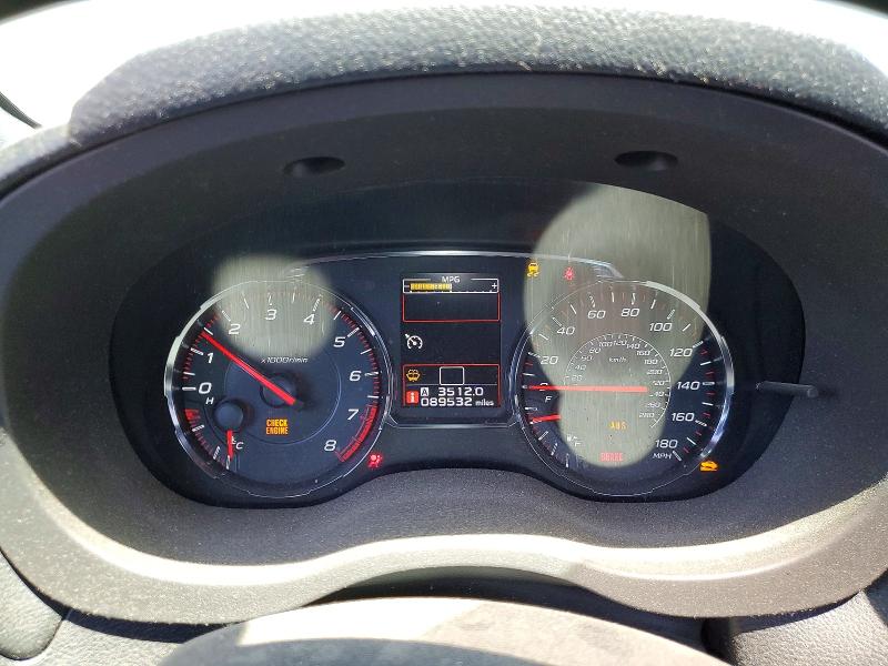 2018 Subaru Wrx VIN JF1VA1C68J9809256 COPART salvage auction — SIDE, Nc - Salvage Certificate Of Title, sold $3,500 on 2026-07-22 (photo 9)