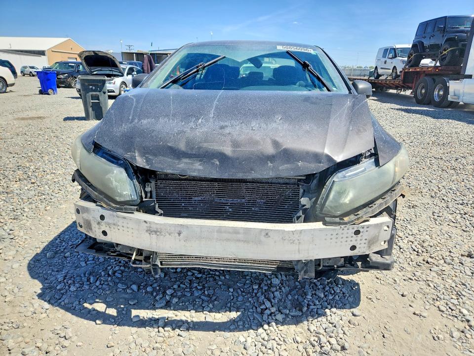 2013 Honda Civic VIN 19XFB2F58DE017063 COPART salvage auction — FRONT END, Id - Salvage Certificate Of Title, sold $275 on 2026-07-23 (photo 5)