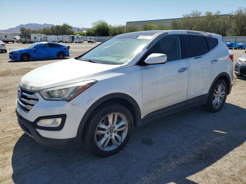 2013 Hyundai Santa fe VIN 5XYZWDLA4DG061160 COPART salvage auction — REAR END, Ut - Certificate Of Title, sold $775 on 2026-07-16 (photo 1)