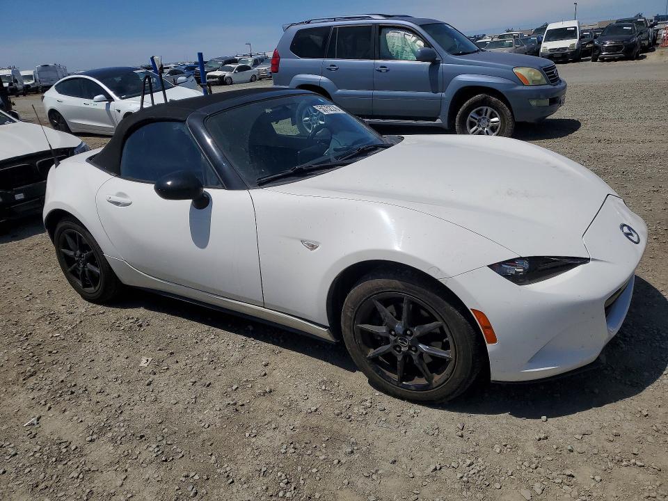 2019 Mazda Mx-5 VIN JM1NDAB73K0307367 COPART salvage auction — FRONT END, CA - SALVAGE CERTIFICATE, sold $5,400 on 2026-07-24 (photo 4)
