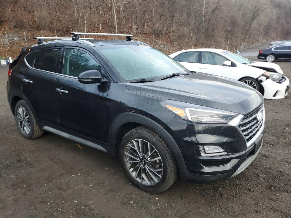 2021 Hyundai Tucson VIN KM8J3CALXMU409901 COPART salvage auction — REAR END, NY, sold $650 on 2026-07-30 (photo 4)