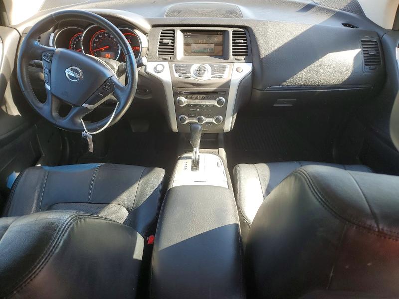 2010 Nissan Murano VIN JN8AZ1MW5AW133337 COPART salvage auction — FRONT END, NC - SALVAGE CERTIFICATE OF TITLE, sold $675 on 2026-07-22 (photo 8)