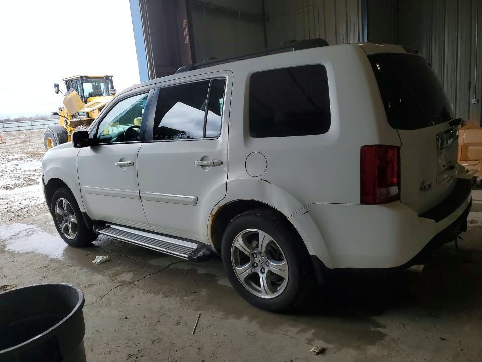 2013 Honda Pilot VIN 5FNYF4H42DB070056 COPART salvage auction — FRONT END, Wi - Junked Vehicle Bill Of Sale, sold $975 on 2026-07-06 (photo 2)