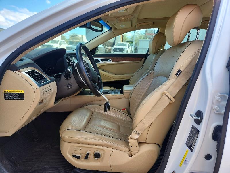 2015 Hyundai Genesis VIN KMHGN4JF5FU102708 COPART salvage auction — FRONT END, Hi - Certificate Of Title, sold $2,700 on 2026-07-27 (photo 7)