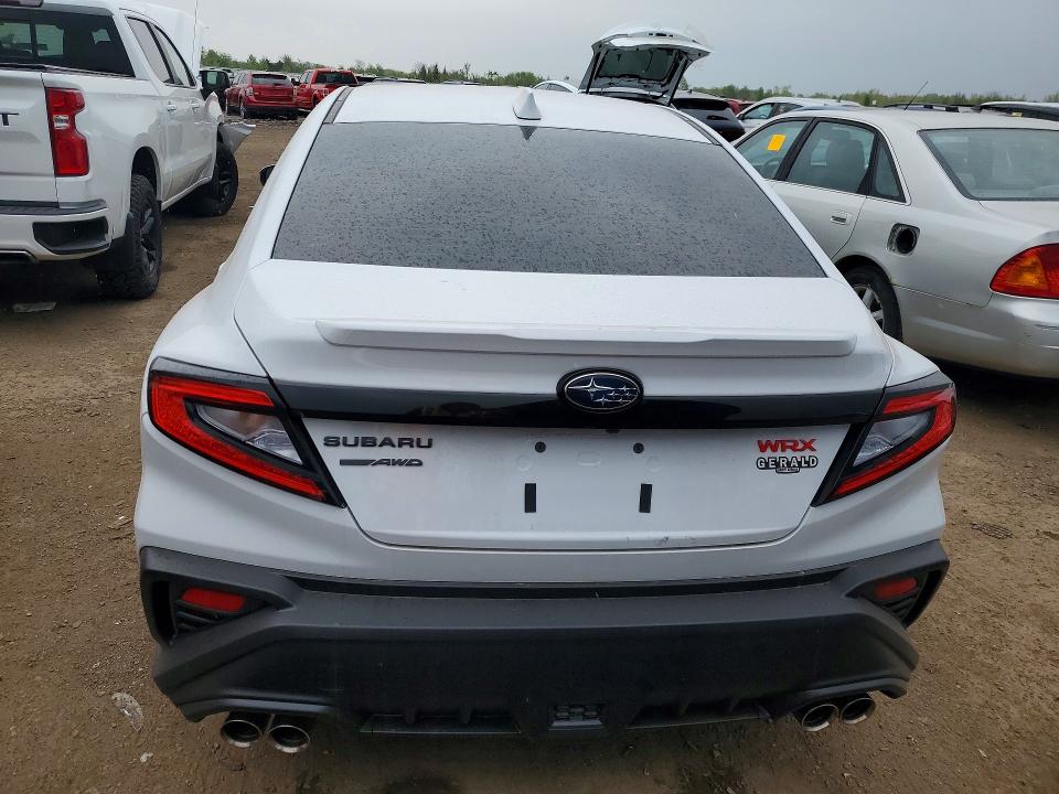 2025 Subaru Wrx VIN JF1VBAH61S9810627 COPART salvage auction — FRONT END, Il - Salvage Certificate, sold $12,500 on 2026-07-28 (photo 6)