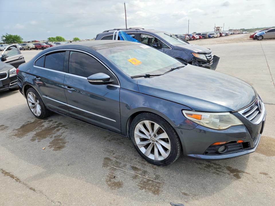 2012 Volkswagen Passat cc VIN WVWHN7AN7CE537723 COPART salvage auction — SIDE, Salvage Title, sold $675 on 2026-07-20 (photo 4)