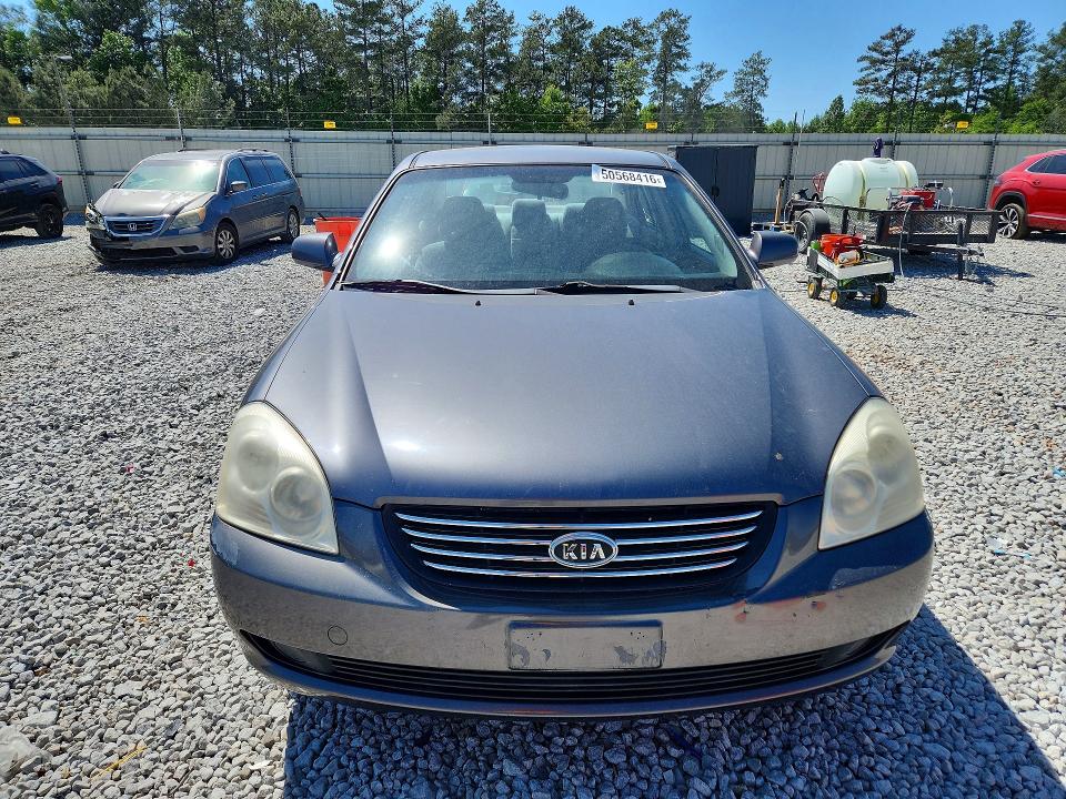 2008 Kia Optima VIN KNAGE123285209247 COPART salvage auction — REAR END, GA - CERT OF TITLE-SALVAGE, sold $550 on 2026-07-30 (photo 5)