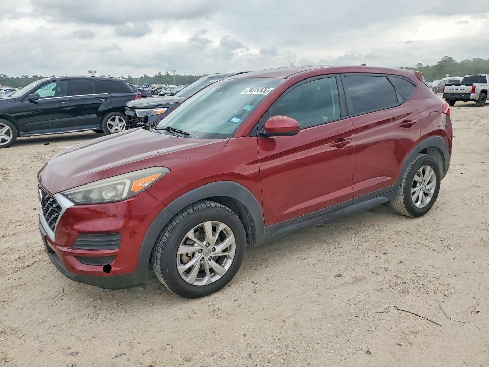 2019 Hyundai Tucson VIN KM8J23A44KU956543 COPART salvage auction — SIDE, Tx - Salvage Vehicle Title, sold $4,050 on 2026-07-10 (photo 1)