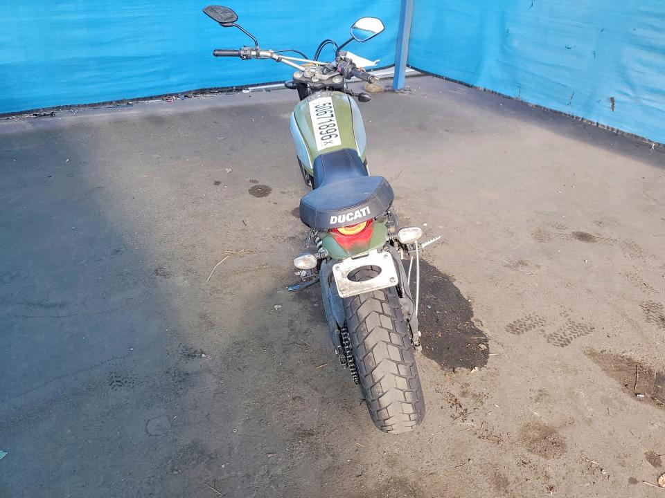2016 Ducati Scrambler VIN ML015ANMXGT005612 COPART salvage auction — FRONT END, Id - Salvage Certificate Of Title, sold $1,050 on 2026-08-13 (photo 4)