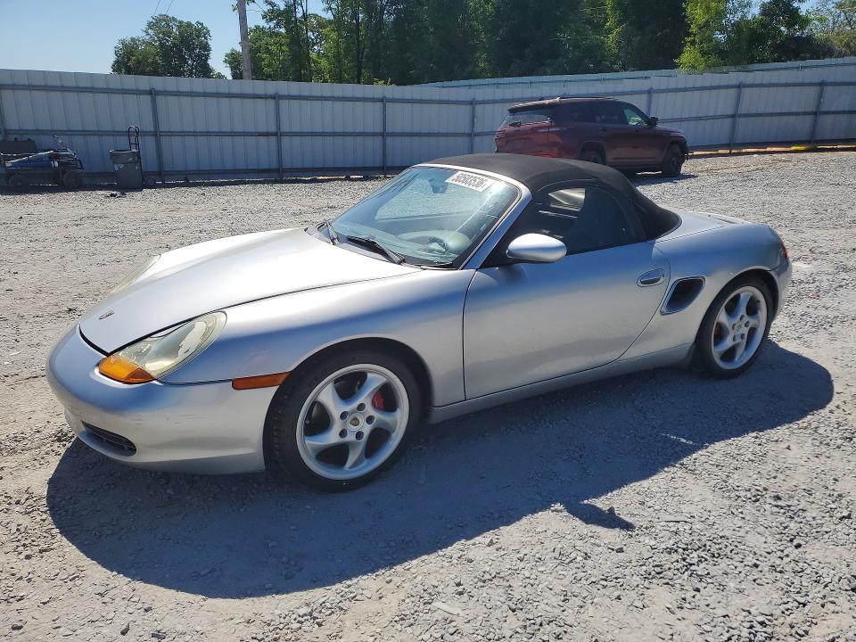 2002 Porsche Boxster VIN WP0CA29842U621011 COPART salvage auction — REAR END, NC - DEALER ONLY CLEAN TITLE, sold $2,350 on 2026-07-22 (photo 1)