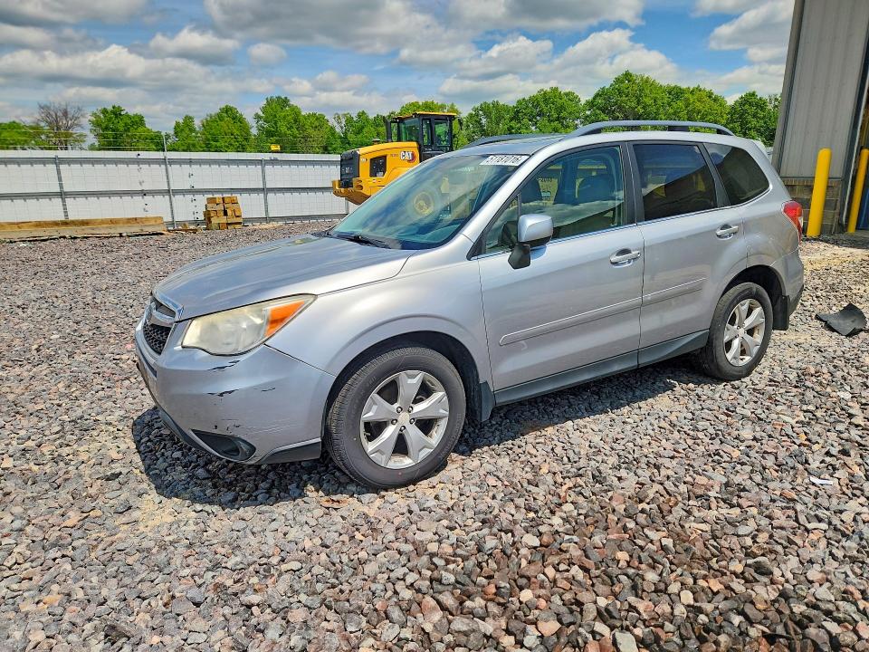 2014 Subaru Forester VIN JF2SJAHC0EH526391 COPART salvage auction — REAR END, Mo - Salvage Certificate Of Title, sold $325 on 2026-07-07 (photo 1)